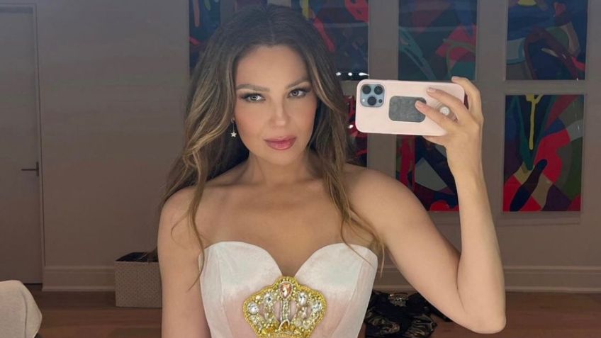 Tras rumores de divorcio, Thalía se deja ver abrazada con misterioso y apuesto galán: FOTO