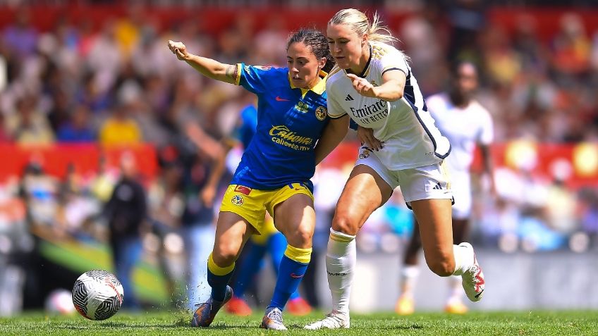 América femenil fue contundente y derrotó 3-2 al Real Madrid en el cierre de la gira de los conjuntos españoles por México