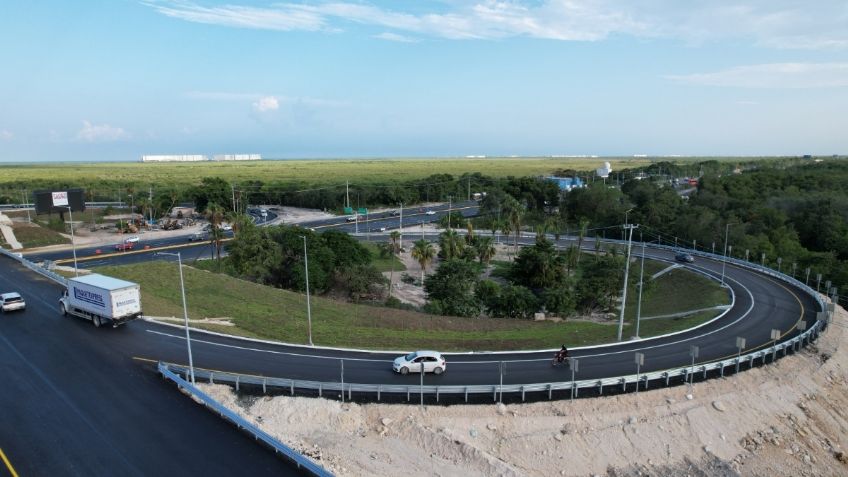 AMLO inaugura obras por mil 500 mdp en Cancún: “Le debemos mucho al sureste”