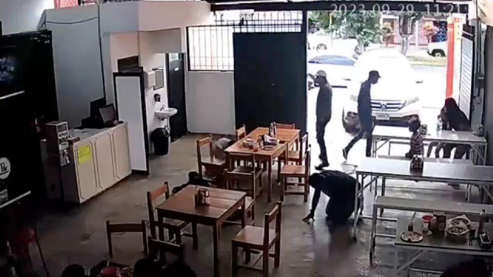 Se vivieron momentos de terror durante un asalto en Uruapan, Michoacán