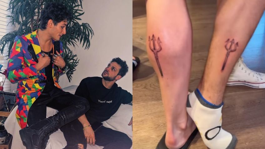 Nicola Porcella y Emilio cumplen con el team infierno y se hacen el tatuaje de trinche