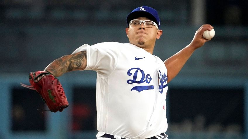 El pitcher mexicano Julio Urías fue arrestado en Los Angeles por violencia doméstica, pagó 50 mil dólares de fianza para salir