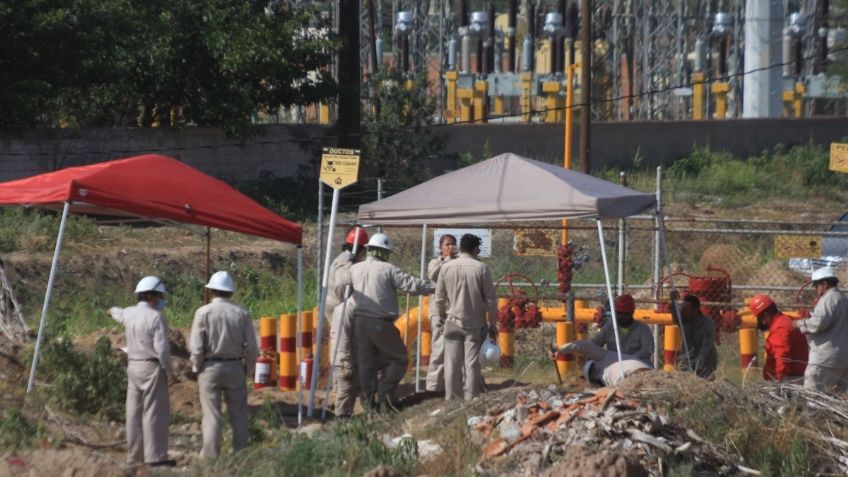 Hallan toma clandestina de huachicol en la GAM, autoridades acordonan la zona