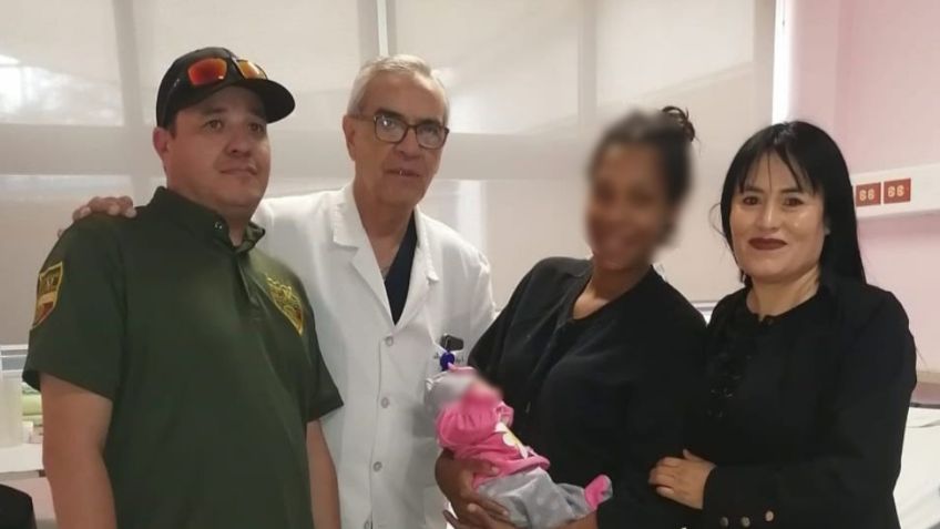 Migrante venezolana da a luz en el techo de un tren en Aguascalientes, la bebé recibió la nacionalidad mexicana