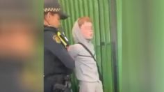 Niño es arrestado y le escupe a una mujer policía: su reacción causa polémica en redes