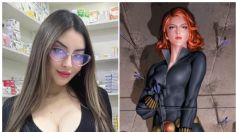 Una modelo chilena hizo el mejor cosplay de la "Viuda Negra"