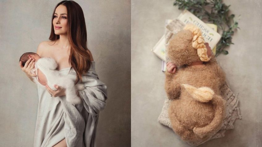 Cynthia Rodríguez y Carlos Rivera celebran el primer mes de su hijo, León, fotos conmueven a sus fans