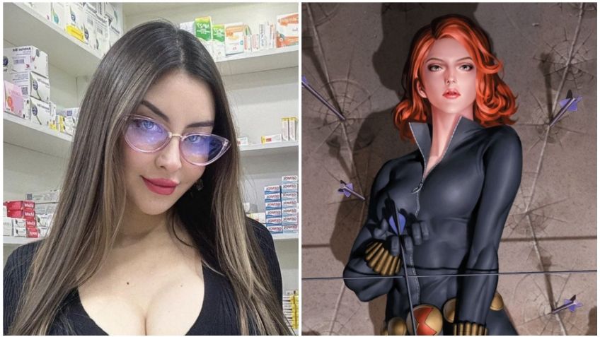 Una modelo chilena hizo el mejor cosplay de la "Viuda Negra"