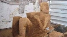 La escultura del Chac Mool hallada en Pátzcuaro será presentada por el INAH