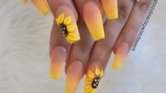 Uñas con girasoles, la tendencia que se popularizó en primavera y que volverá en otoño 2023