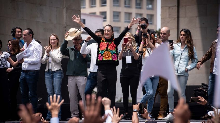 Gobernadores de Morena celebran el triunfo de Claudia Sheinbaum