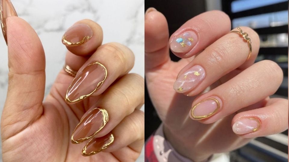 Las uñas contorneadas son muy versátiles, pueden usarse cuando se quieren llevar unas uñas sofisticadas pero también para una manicura trendy