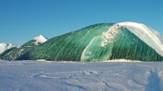 ¿Hielo de arcoíris? Así son los icebergs con rayas de colores de la Antártida: FOTOS