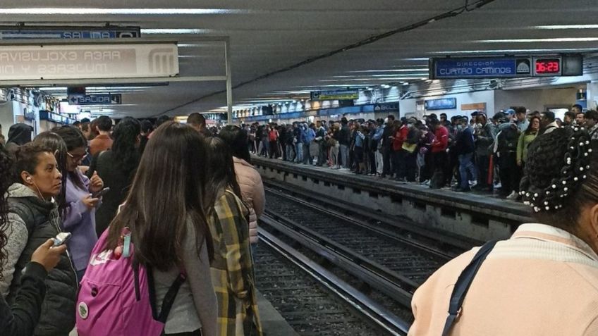 Metro CDMX: Líneas 2, 3, 9 y A al máximo de su capacidad