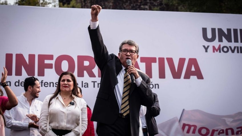 Ricardo Monreal se destapa para la CDMX, quiere ser el jefe de Gobierno