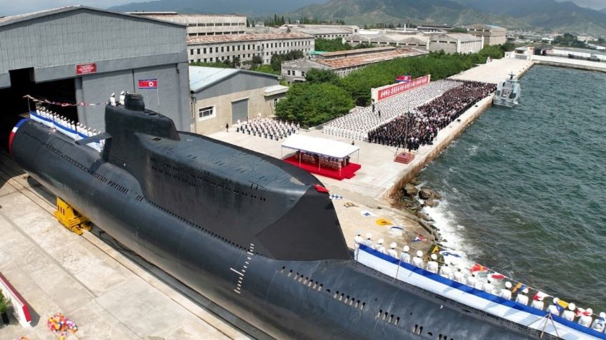 Corea del Norte crea un submarino equipado con armas nucleares