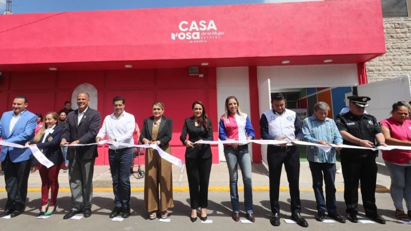 Tere Jiménez inaugura una Casa Rosa en la capital de Aguascalientes