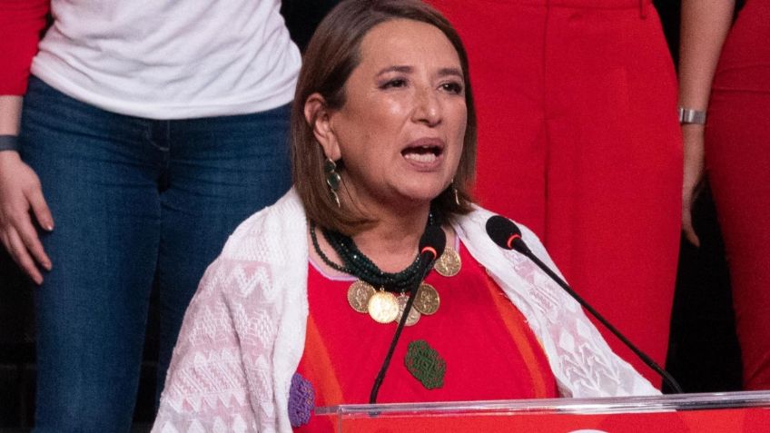 AMLO arremeterá contra aspirantes a CDMX, advierte Xóchitl Gálvez