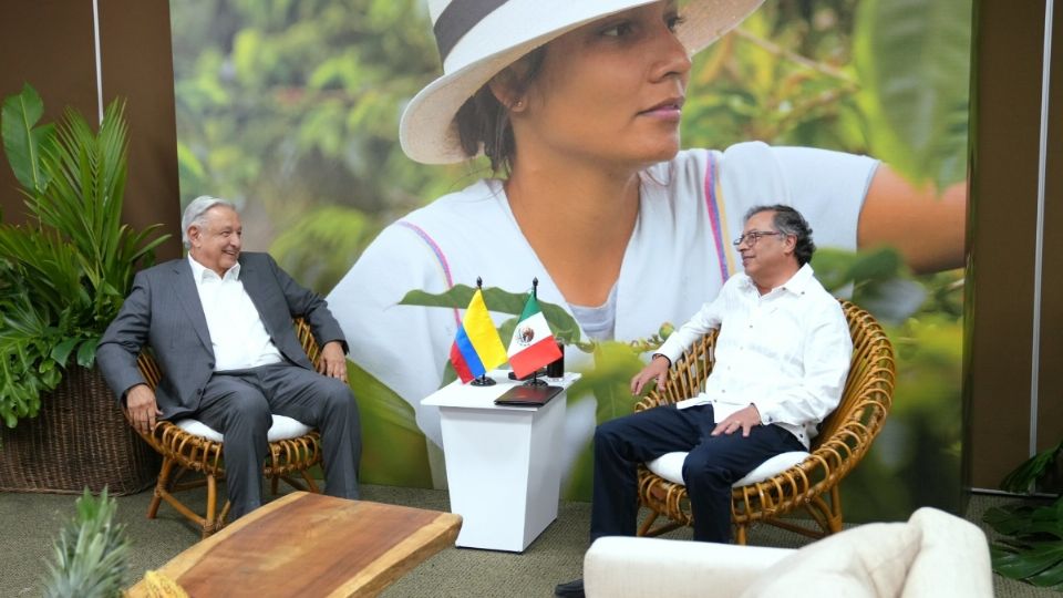 Los mandatarios de México y Colombia sostendrán una reunión privada y otra ampliada con sus comitivas