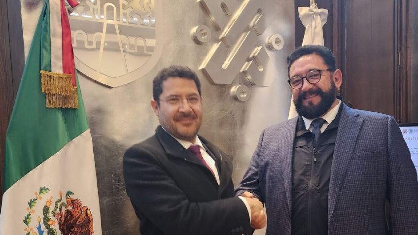 Ulises Lara se incorpora a la Fiscalía CDMX; Batres le da la bienvenida