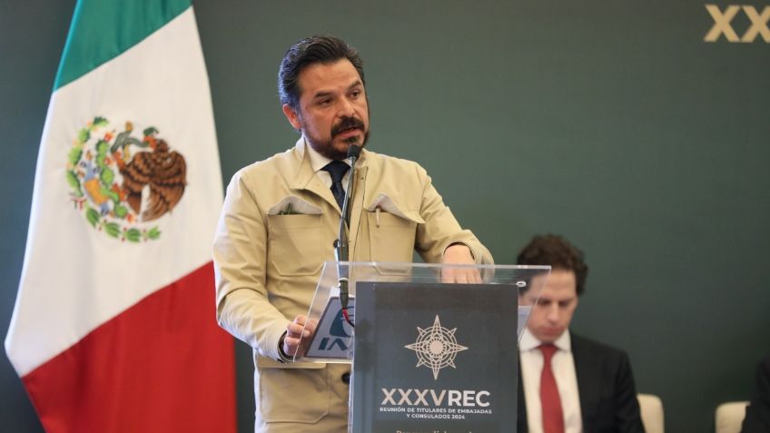 "Migrantes mexicanos y sus familias en México pueden ser asegurados del IMSS": Zoé Robledo ante Embajadores y Cónsules