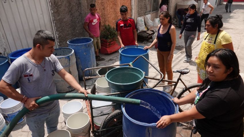 Crisis del agua: estas colonias se quedarán sin suministro en Toluca, Edomex