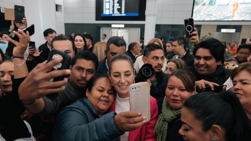 Sheinabum se encuentra de visita en Guanajuato.