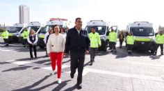 Gobierno de Puebla fortalece la red hospitalaria y atención con entrega de ambulancias