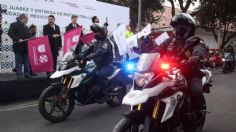 Martí Batres refuerza seguridad en la alcaldía Benito Juárez con 71 motopatrullas