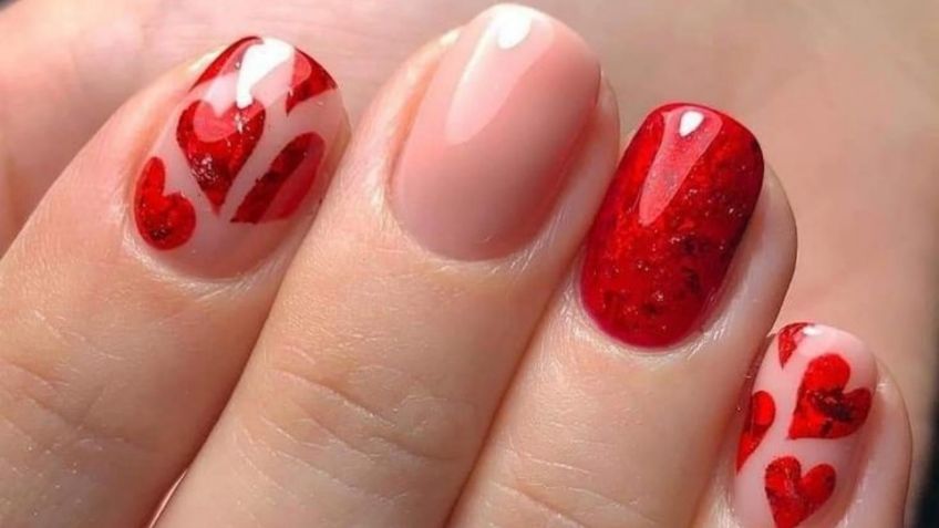 Diseños de uñas cortas para el Día del Amor y la Amistad: se te verán hermosos sin usar uñas postizas