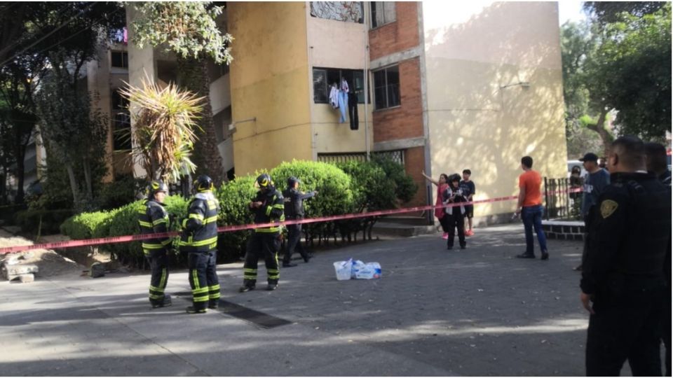 Los habitantes fueron evacuados de acuerdo al protocolo