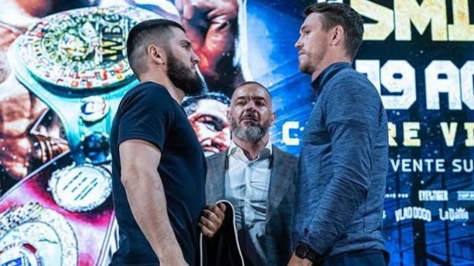 Se medirá con el boxeador inglés el próximo sábado