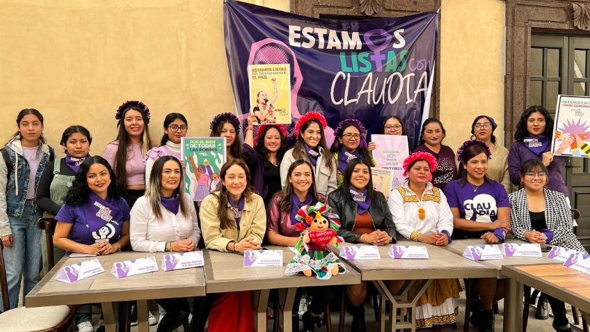 Anuncian red “Estamos Listas con Claudia” en Querétaro en apoyo a Sheinbaum