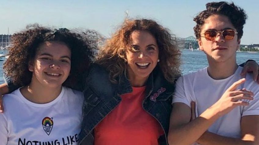 Lucero contesta a las críticas contra ella y sus hijos por su físico: "esa gente no tiene nada mejor que hacer"