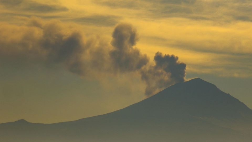 El Popocatépetl continúa en semáforo amarillo fase 2