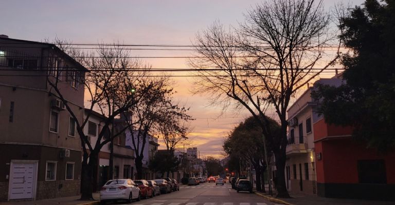 El hermoso amanecer de este sábado 13 de enero de 2024