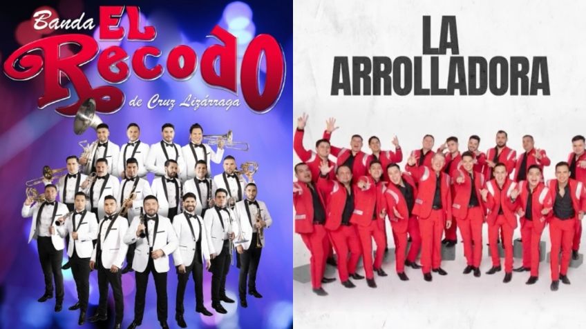 Banda El Recodo y La Arrolladora: las canciones que no pueden faltar en su tour 2024