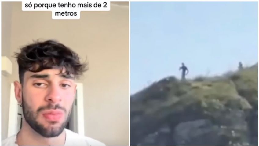 Jugador de básquetbol asegura que él es el "extraterrestre" grabado en una isla de Brasil