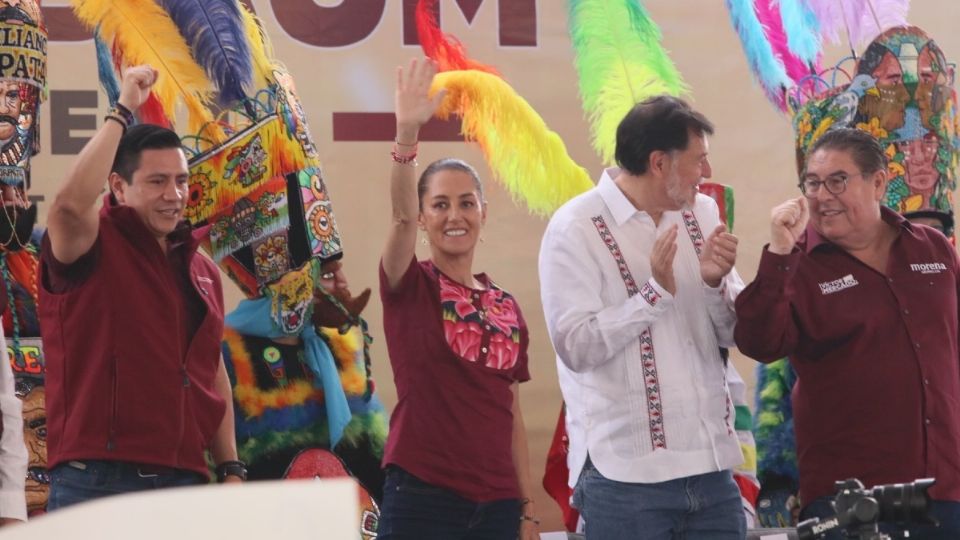 Claudia Sheinbaum se reúne con jóvenes de Morelos