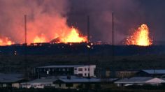 VIDEO: la lava empieza a destruir casas en Islandia tras la erupción del volcán