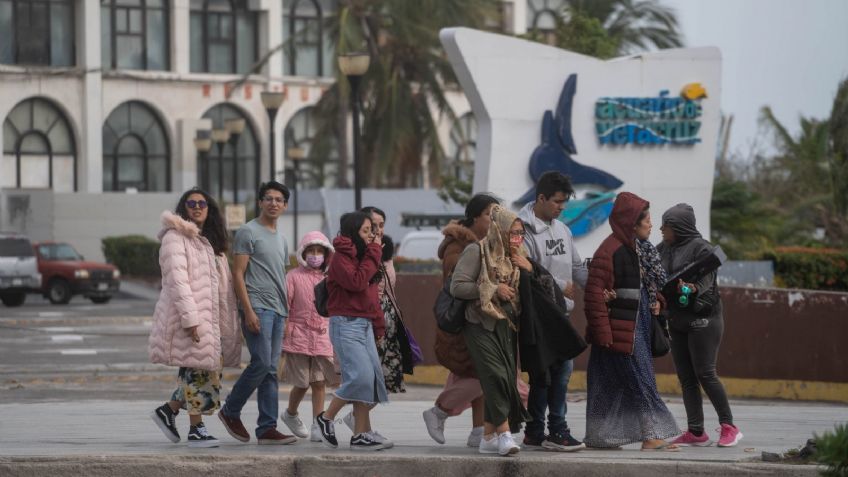 Qué es el fenómeno "Norte" que helará Veracruz la semana del 15 al 19 de enero: hay alerta gris