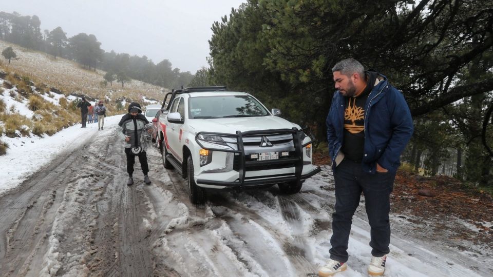 Para este lunes se espera caída de nieve o aguanieve en tres estados de México.