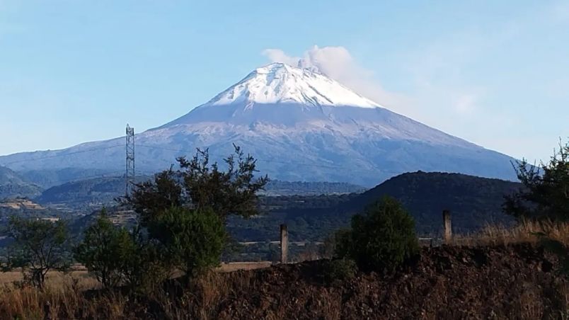 Es un famoso volcán