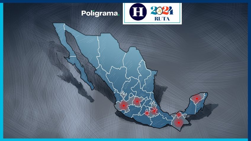 Se divide la contienda en las ciudades clave de las elecciones 2024