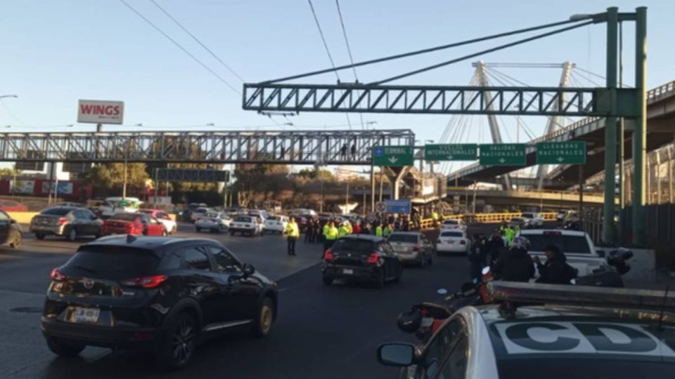 La Terminal 1 del ACIM fue bloqueda este lunes 15 de enero.