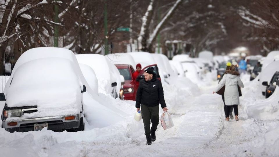 Estados Unidos enfrenta temperaturas bajo cero grados.