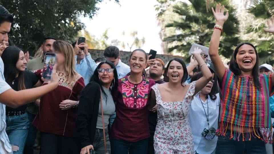 Claudia Sheinbaum ha manifestado su apoyo a los jóvenes.