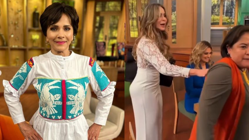 Aylín Mujica confunde a Pati Chapoy, es invitada a Ventaneando y protagoniza un penoso momento