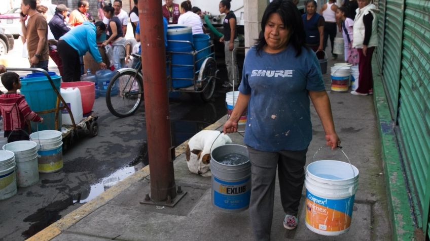 Reducen el agua en 12 alcaldías de la CDMX: ¿cuándo empieza el corte del suministro y cuánto durará?