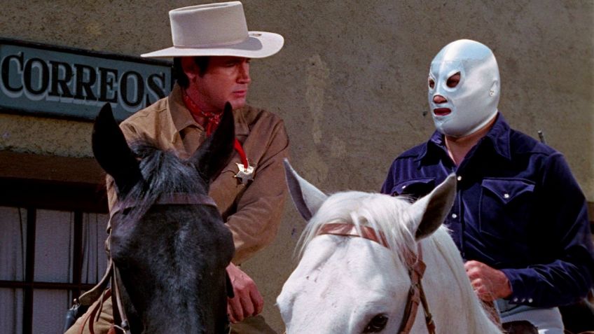 Esta es la película prohibida de El Santo en el género western que está en preventa online